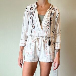 Free people embroidered romper